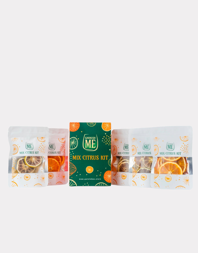 Dried Citrus Garnish Variety Pack | Dried fruit for cocktails garnish Variety | Dried citrus slices for Cocktails| Dried Cocktail Garnish | Dried Lime slices 10 | Dried Lemon Slices 10 | Dried Orange slices 10