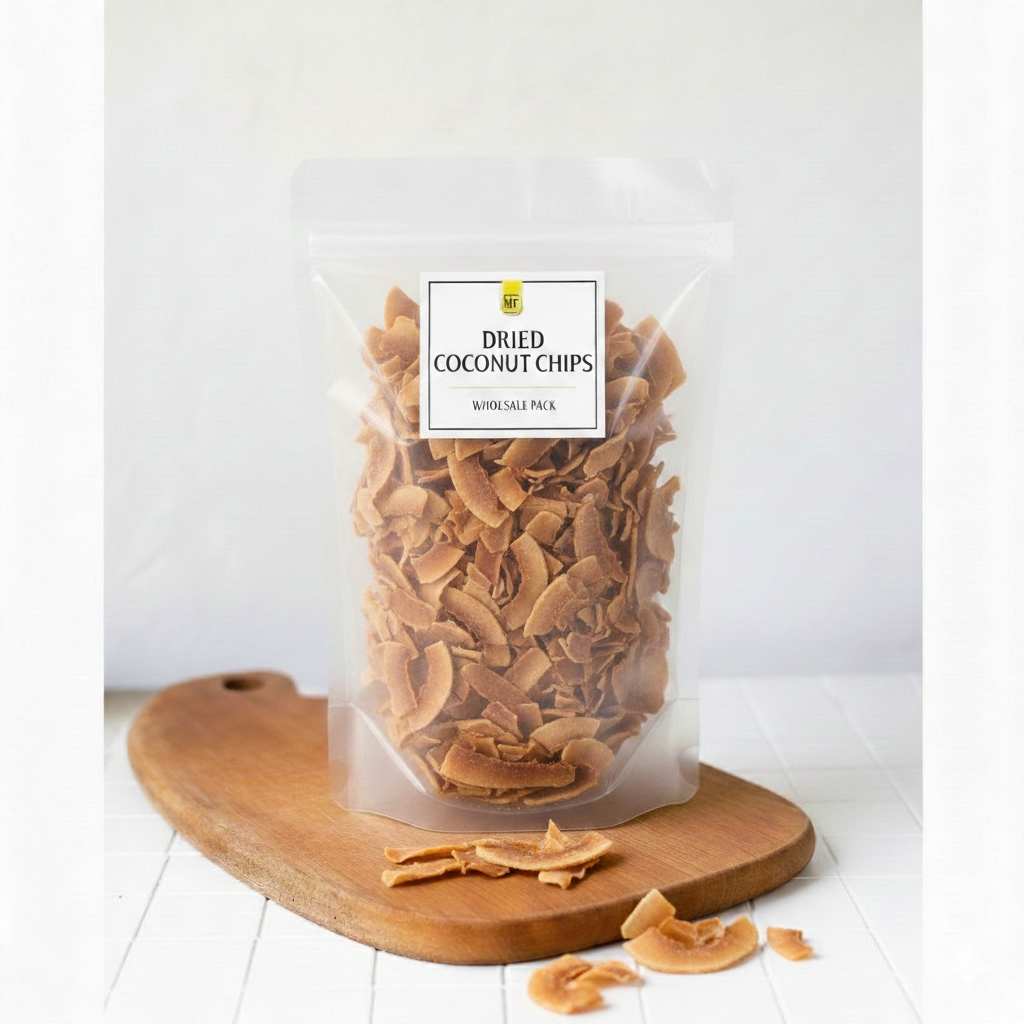 Dried Coconut Chips Wholesale 10Kg | 22Lb | Ready-to-Use Cocktail Garnish & Infusion