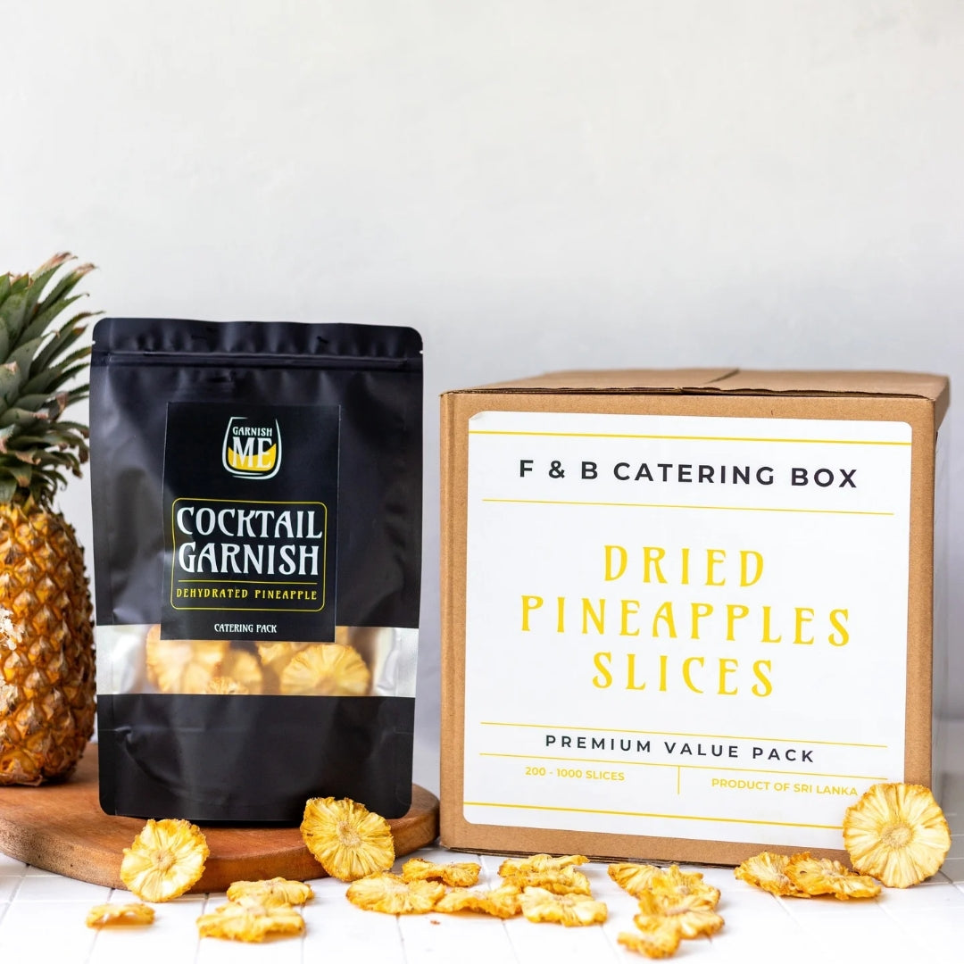 Wholesale Dried Pineapple Slices- Bulk Garnish